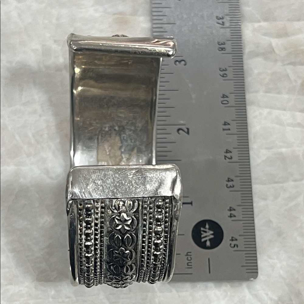 Silver Cuff Bracelet - Picture 5 of 5
